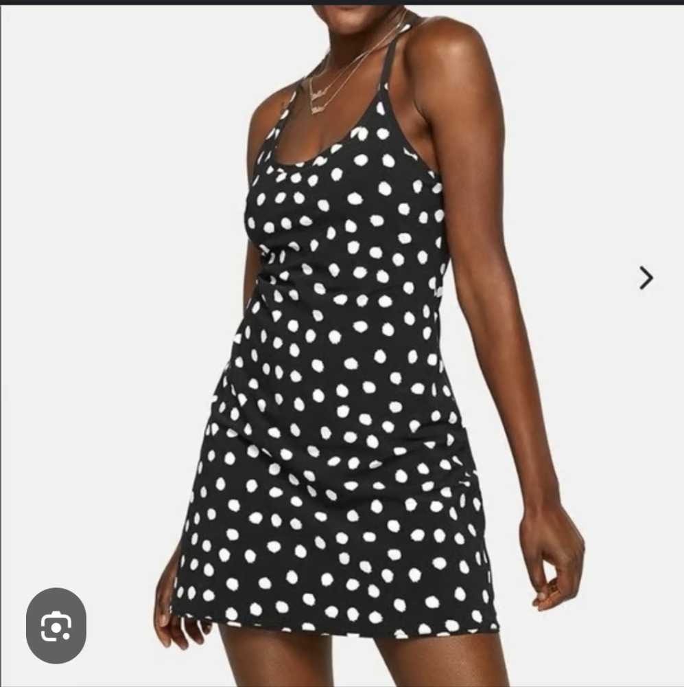 Outdoor Voices Polka Dot Athletic Dress